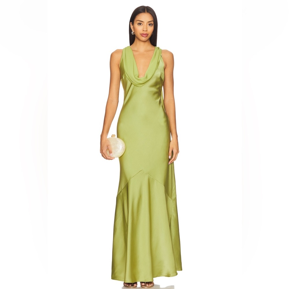 Runaway the label X REVOLVE Gabriella maxi dress in olive